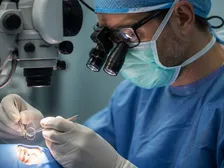 A multifocal smart intraocular lens used to restore near and distance vision